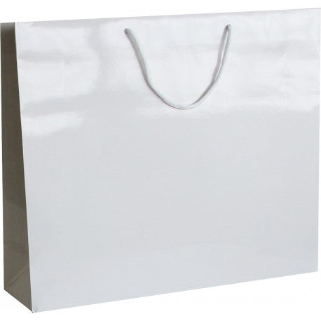 Shopper Manuale Bianca Lucida